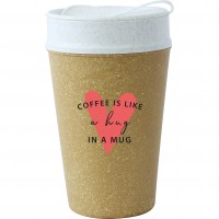 ISO TO GO termohrnek COFFEE is like a hug in a  mug 7003119